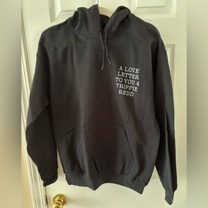 Trippie Redd A LOVE LETTER TO YOU 4 TRIPPIE REDD Men’s Black Hoodie Sz Med BNOT